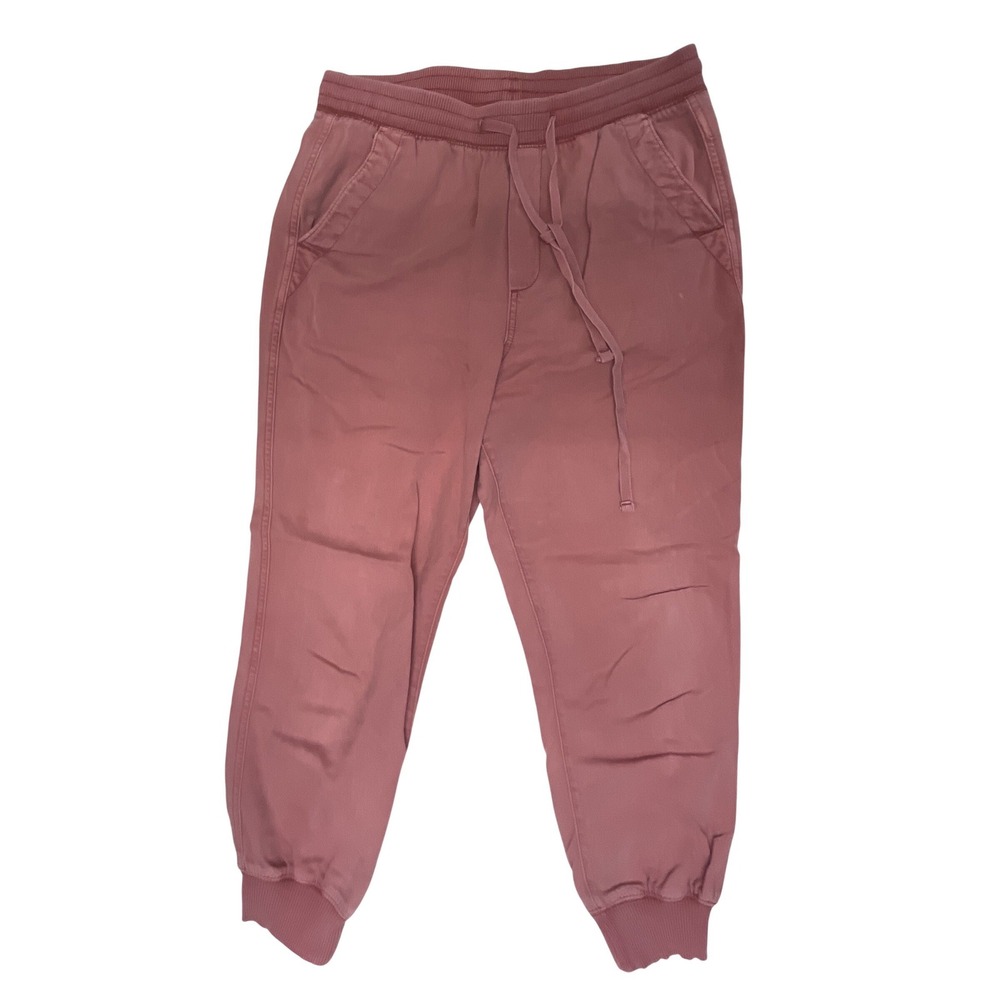 Gap Mens M Dusty Rose‎ Pink Cotton Lyocell Drawstring Jogger Pants